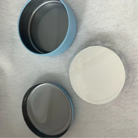 STITCH Small Memo Note Paper Circle Tin Blue Disney Store Japan - Picture 4 of 12